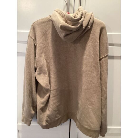 Ariat Real Shield Womens Hoodie Sz 2XL Oatmeal Heather Logo - Picture 6 of 14